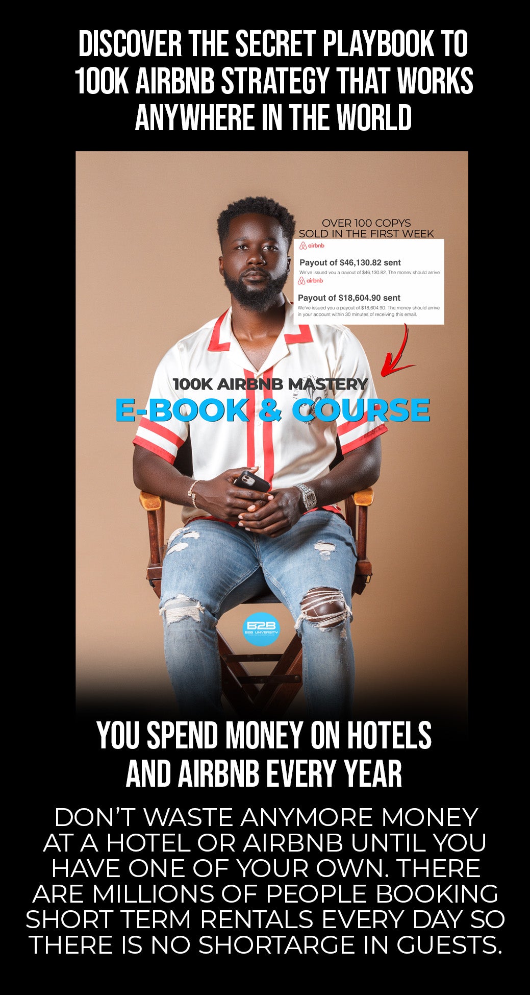 Airbnb Revenue Accelerator E-Book, Course, Unit & Training